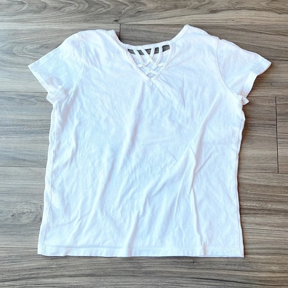 Old Navy girls graphic print top